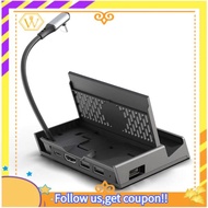 【W】For SteamDock Stand with Detachable USB C Hub DeX Docking Station for   Ally