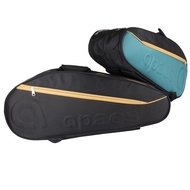 Apacs 2 Compartments 3D Thick Padded Half-thermal with Front Zip Badminton Racket Bag D2702 - CY TXZ