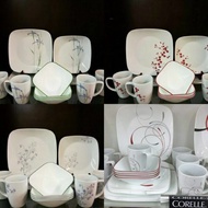 Corelle 16pcs Square dinner set