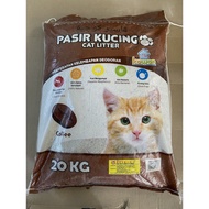 KAWAN Cat Litter 20kg / KAWAN Pasir Kucing 20kg / Pasir Kucing Murah / Pasir Kucing Wangi