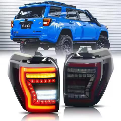 LED Tail Lights For Toyota 4Runner 5th Gen 2010-2021 N280 Rear Lamps Taillights Dynamic Turn Signal 