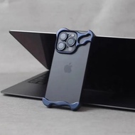 Sang trọng không thường xuyên Ốp viền hợp kim nhôm Ốp điện thoại cho iPhone 16 Pro Max 15 14 cộng vớ