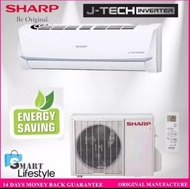 Sharp 2.5hp J-Technology Split Type Inverter Aircon