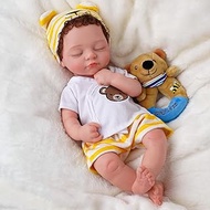 BABESIDE Silicone Reborn Baby Dolls Boys -16 Inch (Weight 4 lb) Full Platinum Silicone Realistic-New
