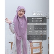 TAKTERKALAHKAN Yasmeera 2023 Khimar Alisha Anak Hijab Terbaru Lebaran