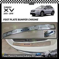 Subaru XV 2013-2016 Premium Chrome Rear Bumper Guard Bumper Pad