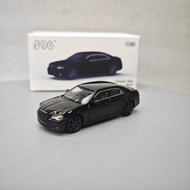 596 1: 64 Chrysler 300c Black Alloy Car Model Gift