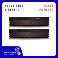 Klevv DDR4 BOLT X Series PC25600 3200MHz Dual Channel 16GB (2X8GB)
