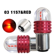 Motorcycle Rear Tail Light Bulb LED Red Blue White For Automobile EX5 LC135