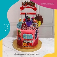 Birthday Cake / Kue Ulang Tahun Roblox Girl