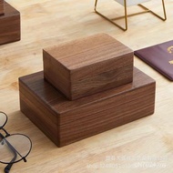 Retro Black Walnut Desktop Jewelry Storage Box Multifunctional Storage Box Storage Box Simple Storag