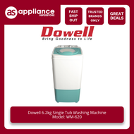 Dowell 6.2kg Single Tub Washing Machine WM-620