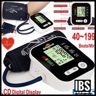 IBS Electric Blood Pressure Monitor Bp Cuff Machine Care Mesin Check Tekanan Darah Dalam Badan Press