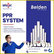 ♒ ♨ ✟ Original Heavy Duty BELDEN/ UNITEC PPR Pipes PN20 & PN16 ( 20mm, 25mm, 32mm ) x 4.00m (Rolled
