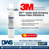 3M FM1500-B Under Sink Water Filter | 3M Water Filter for Drinking | Drinking Filter