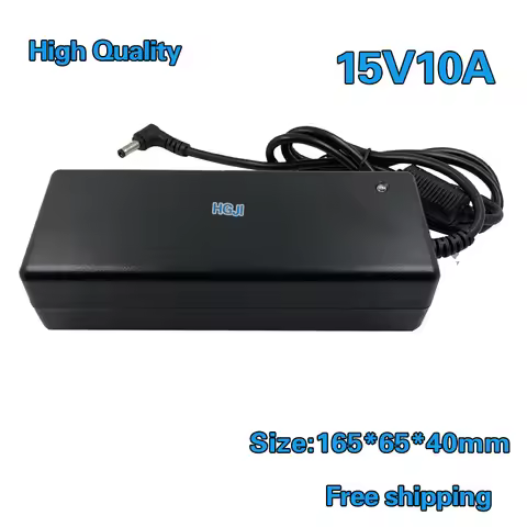 DC 15v 10a Adapter lighting transformers AC100V-240V Converter dc15V 12.5ASwitch power adapter for D