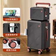 寬拉桿行李箱 拉桿箱 多巴胺旅行箱 超大密碼箱 學生