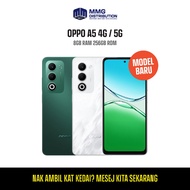 OPPO A5 5G / 4G / A5i 4G (8+256GB / 6+128GB / 4+128GB) - STOK SEDIA ADA, 1 Tahun OPPO Malaysia Waran