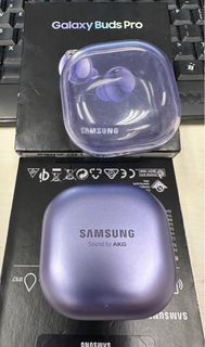全新 Samsung Galaxy Buds Pro #智能降噪藍芽耳機  #送紫色機殼 #原價$1,698 #割價