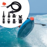 Flameer Spiral Set with Inflation Tube Inflation Pump Air Pipe Inflatable Boats Multipurpose for Kayak Canoe Boat Yoga Ball Air Mattress