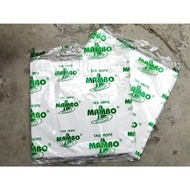 Large white HDPE plastic bag, size 28, contents +-40 sheets, milk white
