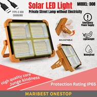 Solar LED Light Portable Rechargeable Emergency Lamp Night Market Stall Lamp Camping Lamp