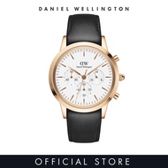 Daniel Wellington Iconic Chronograph 42mm Sheffield Rose gold White DW watches for men - Mens watch - Male watch Stainless steel strap - fashion casual