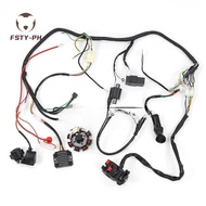 For cg125 150 250CC Motorcycle Wiring Harness Kit Including Ignition Switch Unit