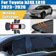 For Toyota bZ4X EA10 2023 2024 2025 2026 Car Mesh Sunshade Heat Insulation Magnetic Window UV Protec