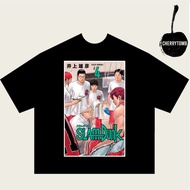 AESTHETIC ANIME CLOTHES FOR MEN AND WOMEN SLAMDUNK COACH DISCUSSION T-SHIRT MEN'S T-SHIRT BOXY TSHIR