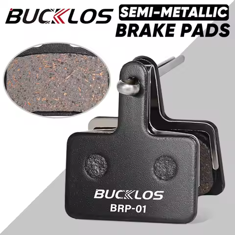 BUCKLOS Semimetallic Bicycle Brake Pads Road Mountain Bike Disc Brake Pad for SHIMANO B01S B03S B05S