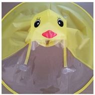 UFO Transparent Children's Umbrella - UFO Character Children's Raincoat
