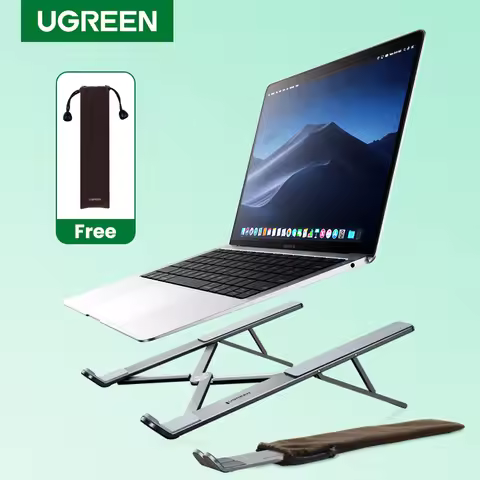 UGREEN Laptop Stand Holder For MacBook Air Pro Foldable Aluminum Notebook Stand Tablet Stand Laptop 