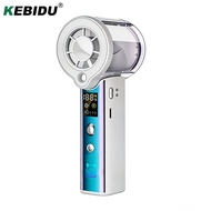 KEBIDU F1 Foldable Ice Mist Handheld Fan 100 Speed Adjustable Type-C Rechargeable Portable Cooling F
