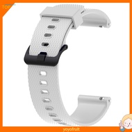 YOF  20MM Replacement Silicone Watch Strap Band for Garmin Vivoactive3 Vivomove HR