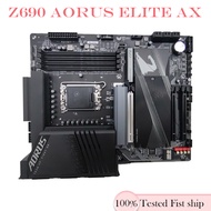 For Z690 AORUS ELITE AX Motherboard 128GB DP+HDMI DDR5 LGA1700 Mainboard Tested Fully Work