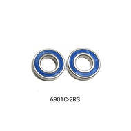 6901C-2RS 12*24*6 (mm) Hybrid Ceramic ball bearing for Bicycle Wheel Hub