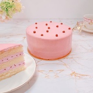 檸檬奶霜蛋糕/草莓奶霜蛋糕組