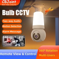 V380 Pro CCTV Wireless CCTV 5MP Bulb CCTV WIFI CCTV Fish eye Camera Bulb Camera Lampu CCTV 360 Camer