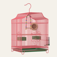 HATELI Parakeet Bird Cage Bird House อุปกรณ์เสริมสำหรับ Budgie Parakeets Finches Canaries Lovebirds