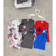 Set of 3 sets of surplus superhero holes for boys 9-26kg