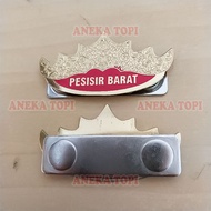 West Coast Siger Pin Luk Model 7 West Coast Siger Pin Lampung Metal - Various Hats