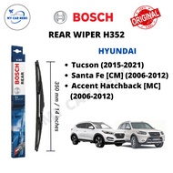 BOSCH Rear Wiper H352 for Hyundai Tucson (2015-2021) / Santa Fe [CM] (2006-2012) / Accent Hatchback 