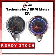 Tachometer Motorcycle / RPM Meter 12V