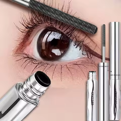 Steel Tube Mascara Long-lasting Curling Mascara Waterproof & Sweat-proof Keep Each Lash Thickening S