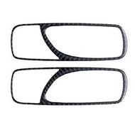 Applicable to 2006-2012 Lexus IS250 carbon fiber interior rear door handle, door bowl, automobile interior decoration accessories sticker