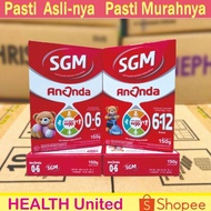 SGM Ananda Susu Formula Bayi 0-6 Bulan 150 gram