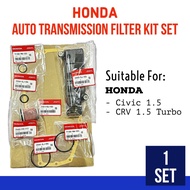 【100% ORIGINAL】HONDA AUTO TRANSMISSION FILTER KIT SET CVT - CIVIC FC 1.5 TURBO/ CRV 1.5 TURBO GEARBO