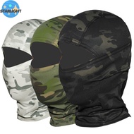OQEWPI Tactical Hunting Motorcycle UV Protection Balaclava Breathable Head Hood Cycling Face Cover Full Face