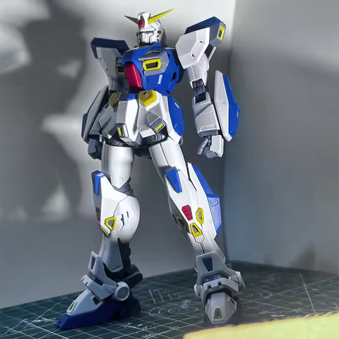 【IN STOCK】F90 MG 1/100 Assembly Model Kit Action Figures Puzzle With Water Stickers Children'S Toys 